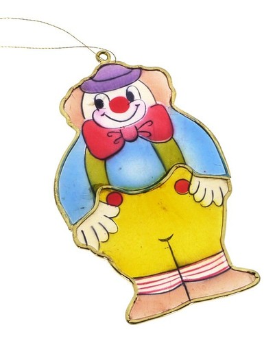 Capiz muschelbild clown - clown, (207)