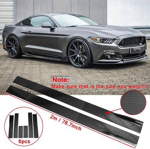 Carbon optik sideskirts - optik,