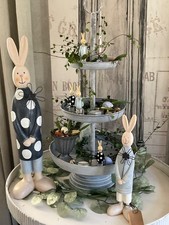 KLEINER HASEN JUNGE BLAU DOTS