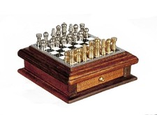 Puppenstube Schachspiel mit