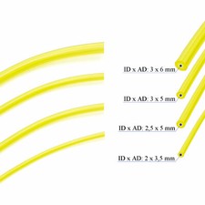 Kraftstoff Benzinschlauch Öl Leitung 60 cm Motorsäge Rasentrimmer Gartengeräte