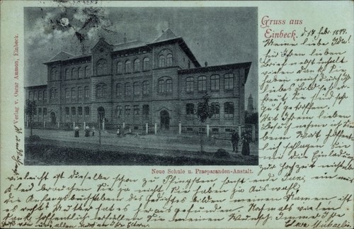 Mondschein einbeck in - mondschein, ak