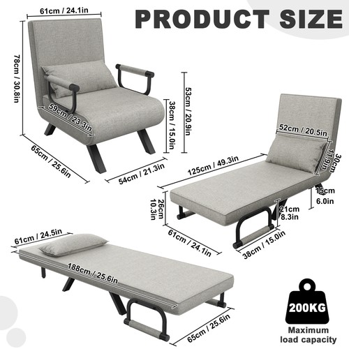 188 schlafsessel schlafsofa - schlafsessel,