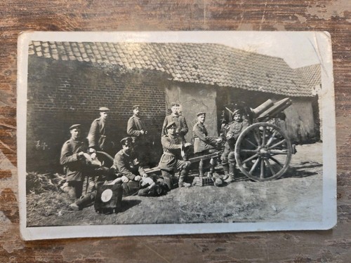 Foto artillerie wk kanone - 1,