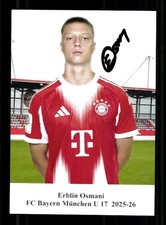 Erblin Osmani Autogrammkarte