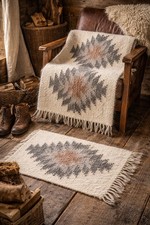 Karpaten Wollteppich 120x86 cm