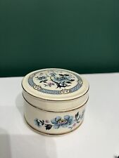Vintage 1940er-1950er Sadler England Blumen Deckel Schmuckdose Zuckerdose Pillendose