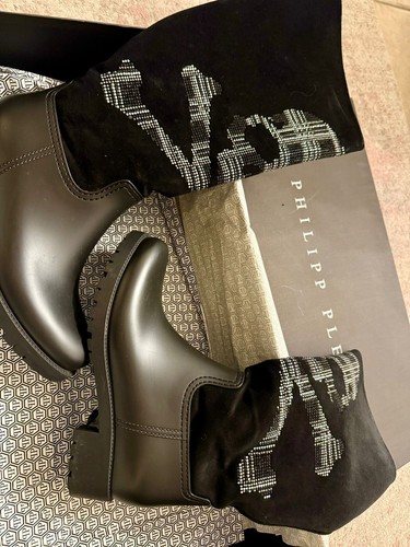 Philipp plein stiefel schwarz - philipp,