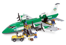 LEGO® CITY 7734 Frachtflugzeug Cargo Plane Flugzeug - Gebraucht, mit OBA