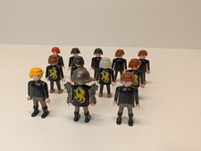 Playmobil 3669 3329 Lila Ritter Gelbe Drache Ritterburg