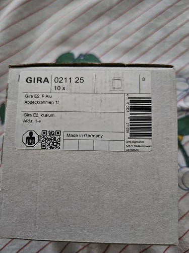 Stück gira fach rahmen - 10,