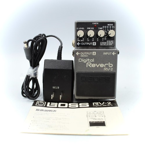 Boss digital reverb mit - rv-2,