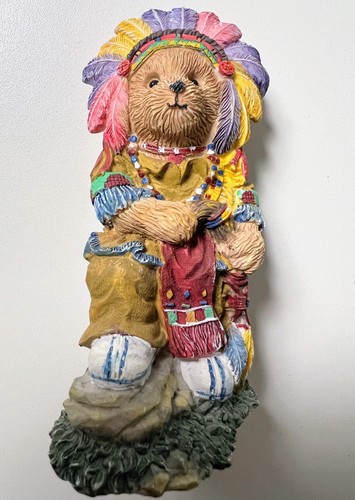 Figur bär als indianer - figur,