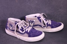 Vans Sk8 Mid Unisex Sneaker Skaterschuhe Gr. 37 Canvas Leder blau grau BC1871