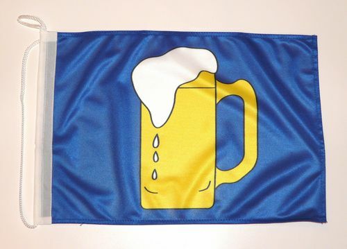 Bootsflagge bier bootsfahne - bootsflagge,