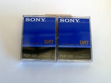 2x Sony PDP-120 DAT