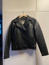 Kunstlederjacke Mädchen - Schwarz - Marke Pepe Jeans - Neu: €99 -  ***NEU***