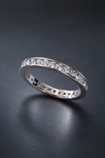 Ring 925 silber rhodiniert - ring,
