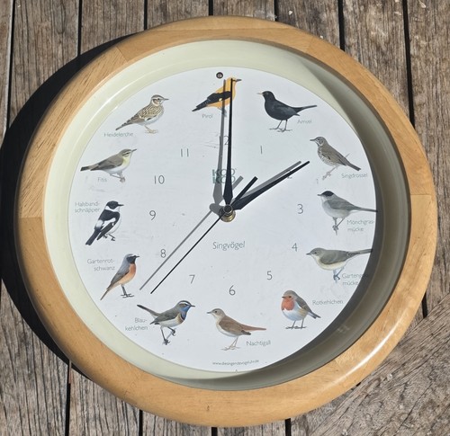 Kookoo wanduhr singvögel funk - singvögel,