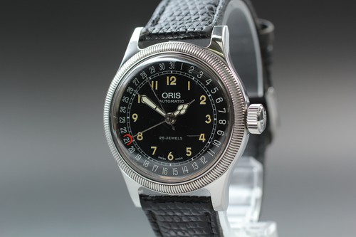 Oris big crown - pointer, date