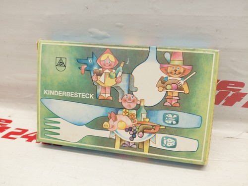 Ddr kinderbesteck neu ovp veb - neu,