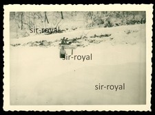 Aschau im Chiemgau 1944 - Frau vor Gaststätte Wegweiser - 1940er - Foto 9x6cm