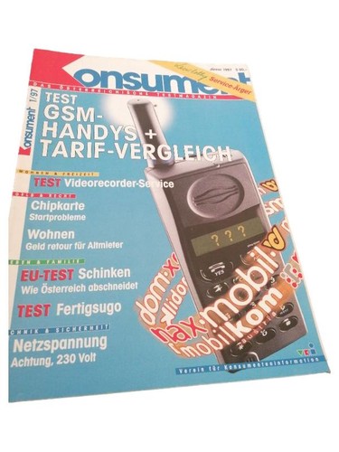 Konsument zeitschrift 97 - konsument, 1/97