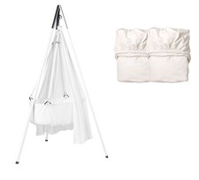 Leander-Babywiege weiß mit