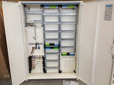 Hager Zählerschrank 1x 3.HZ Zählerfeld + 2x Verteiler + APZ-Einheit, ZB33S