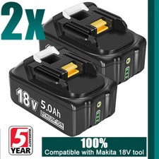 2x 18V 5,0Ah für Makita Akku