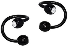 Spirale Twister Lippenpiercing