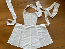 Schürze Damen vintage weiss