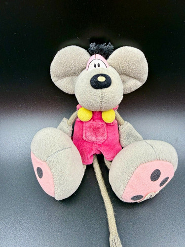 Diddl plüsch maus grau - plüsch, grau/pink