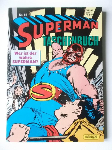 Superman taschenbuch 66 - superman,