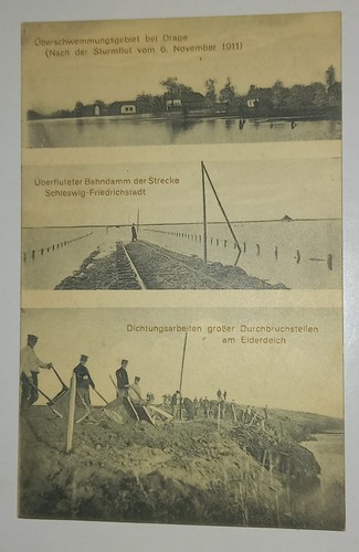 Friedrichstadt eider - ak,
