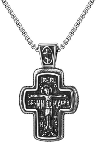 Orthodoxes kreuz halskette - orthodoxes,