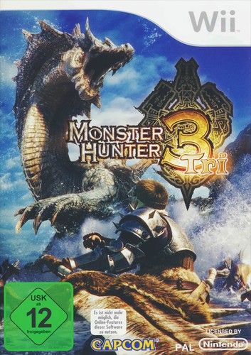Gw38e7 monster hunter tri wii - hunter,