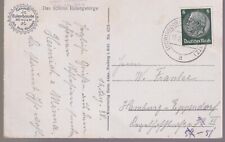 DEUTSCHES REICH, Mi. 516, Ludwigsdorf 17.8.38, AK Eulengebirge