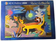 Rosina Wachtmeister Wonderland Heye Puzzle Collection 2000 Teile Kunst Katze rar