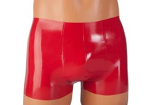 Latex Herren Shorts, Retro