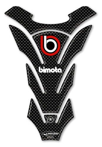 Bimota tankaufkleber carbon - 3d,