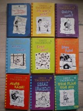 Gregs Tagebuch / Jeff Kinney / 9 Bände / 1, 4, 5, 6, 8, 9, 11, 13, 18, Harcover