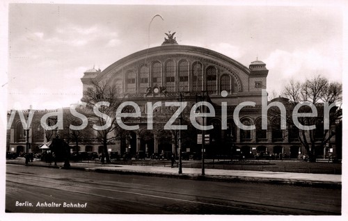 Foto berlin anhalter - ak,