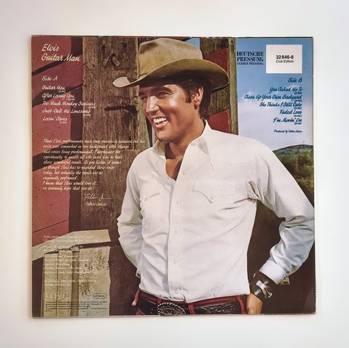Elvis presley guitar man - presley,