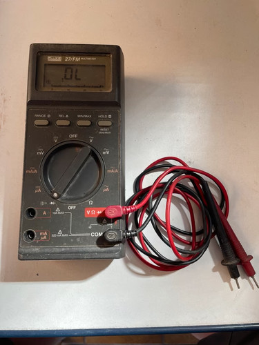Fluke multimeter fm - fluke, 27/fm