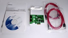 PCIe x1 SATA II Raid Controller Adaptec 1225SA, 2 externe Ports, gebraucht