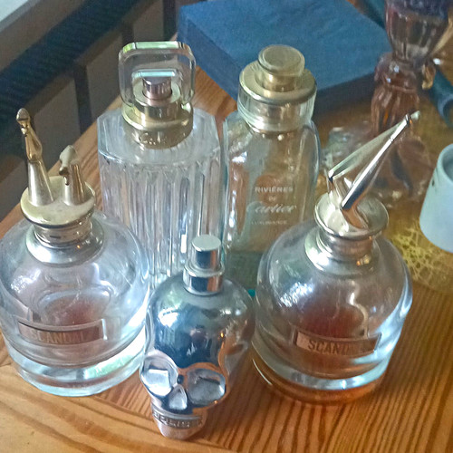 Sammlung parfumflakons aus - sammlung,