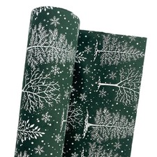 Dekostoff Winterlandschaft