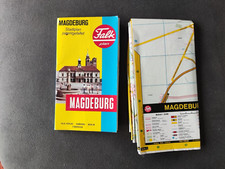 Alter stadtplan von - von, magdeburg