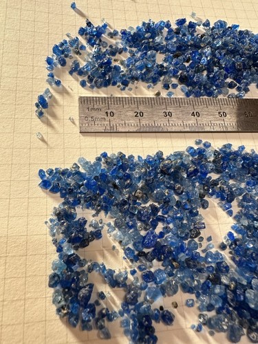25ct blaue hauyne eifel - blaue, /